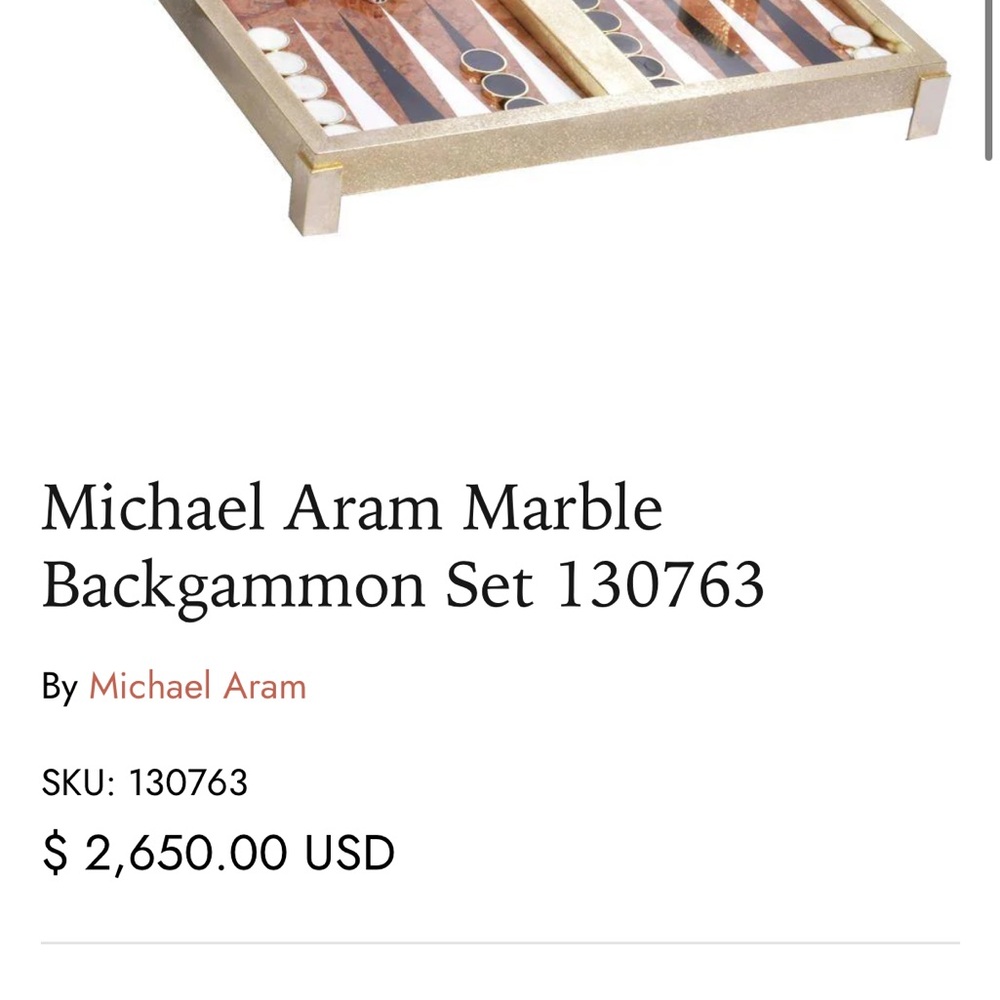 Backgammon Set